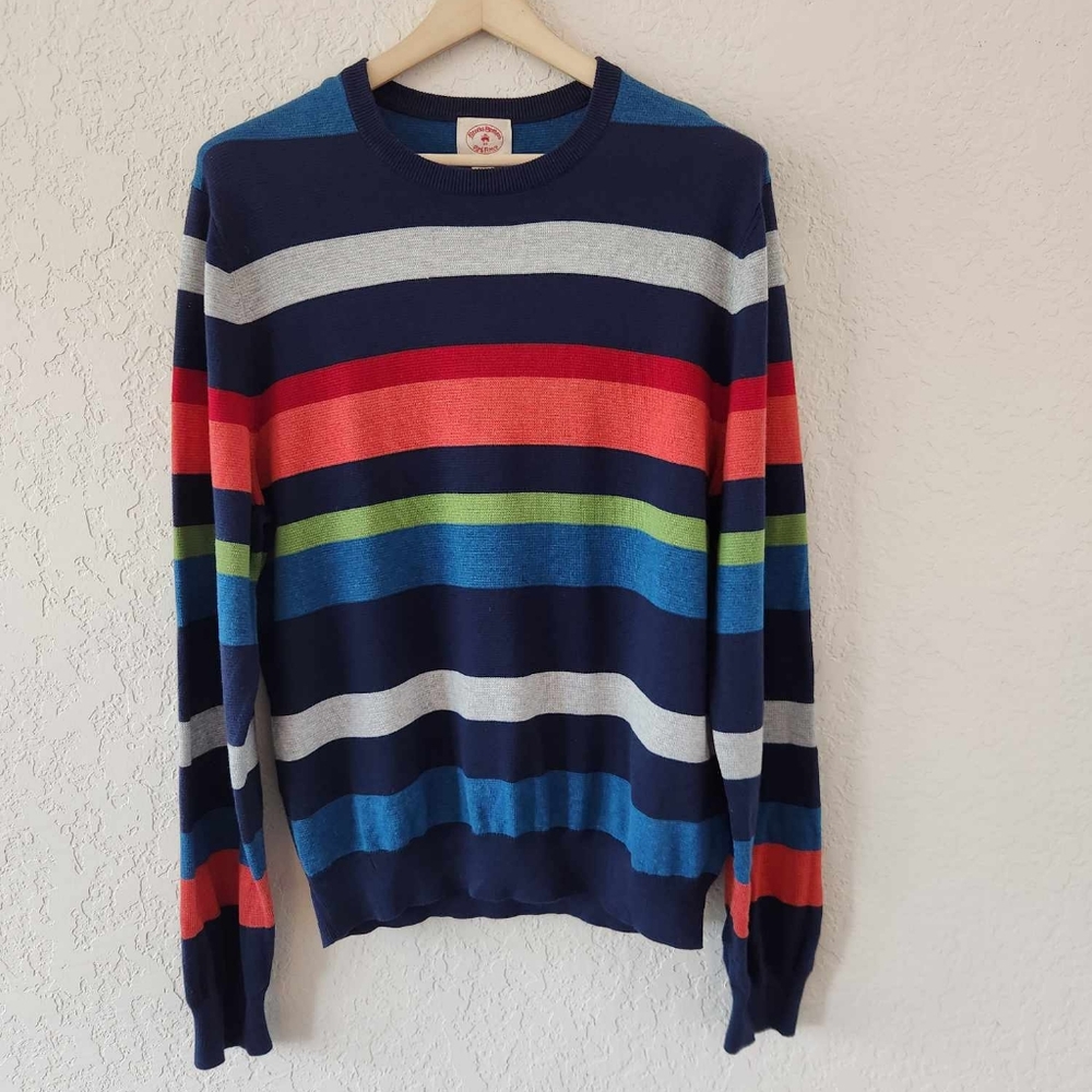 COPY - Brooks Brothers Multi Color Striped Sweater Size XL